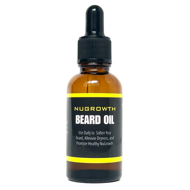 NuGrowth™ Beard Growth Kit |Best Beard Growth Oil & Pomade for black men | beard oil front view
